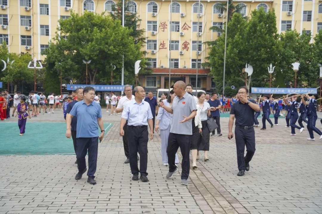 深耕体教融合，武润全民健身！郑州市政协调研组走进延鲁武校进行实地调研