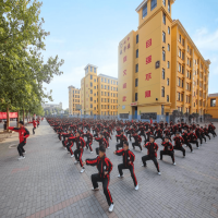 延鲁武校以武术为特色，助力教育发展，日常教学见真章 