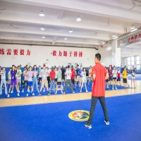以武会友丨北京法国国际学校交流团学生来校参观交流