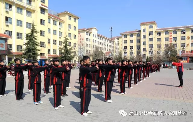 少林武术学校学生