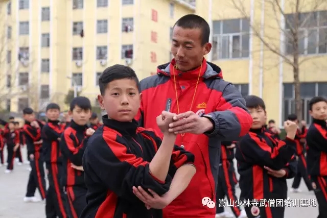 少林武术学校学生