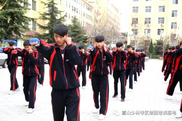 少林武术学校学生