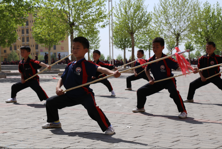 少林武校学生